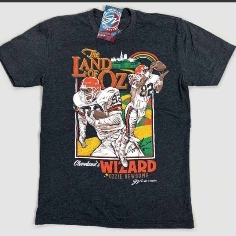 GV designs Ozzie newsome tshirt  New Size L
